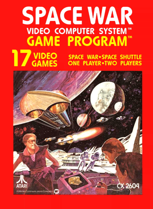 Stock image of Space War (Atari 2600) | w/ Booklet. May not accurately reflect the condition of the actual product.