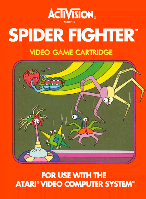 Stock image of Spider Fighter (Atari 2600). May not accurately reflect the condition of the actual product.