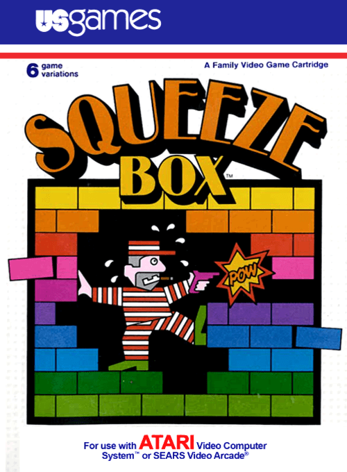 Stock image of Squeeze Box (Atari 2600) | Regular. May not accurately reflect the condition of the actual product.