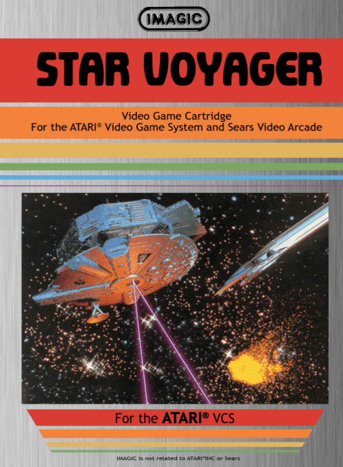Stock image of Star Voyager (Atari 2600) | Game Cart Only. May not accurately reflect the condition of the actual product.