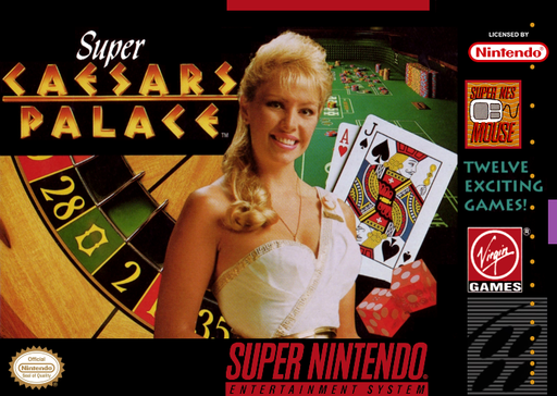 Stock image of Super Caesar's Palace (Super Nintendo) SNES w/ Box | Regular. May not accurately reflect the condition of the actual product.