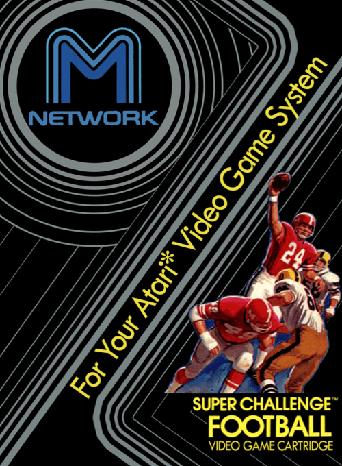 Stock image of Super Challenge Football (Atari 2600) | Game Cart Only. May not accurately reflect the condition of the actual product.