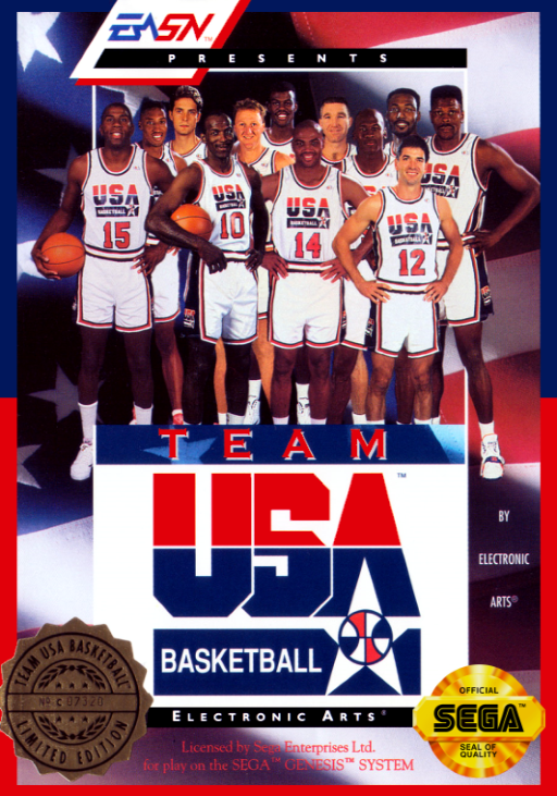 Stock image of Team USA Basketball (Sega Genesis) | Sega Genesis. May not accurately reflect the condition of the actual product.