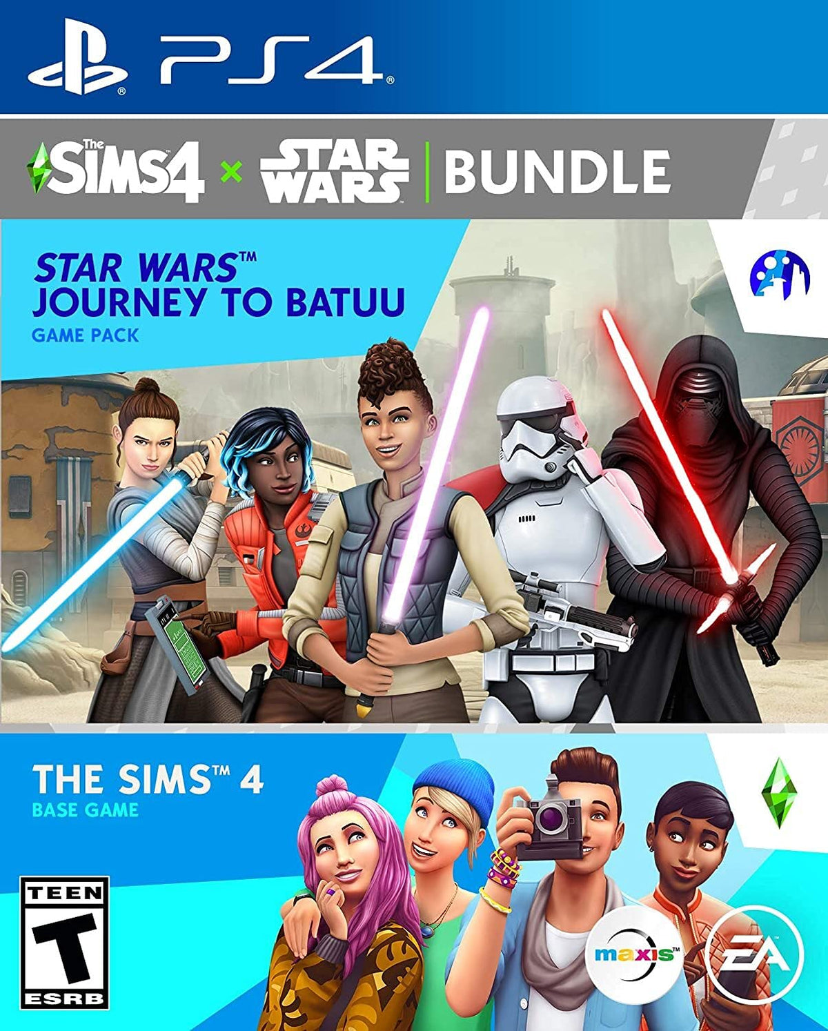 Stock image of The Sims 4: Star Wars Journey to Batuu Bundle (PlayStation 4) PS4 | NEW. May not accurately reflect the condition of the actual product.