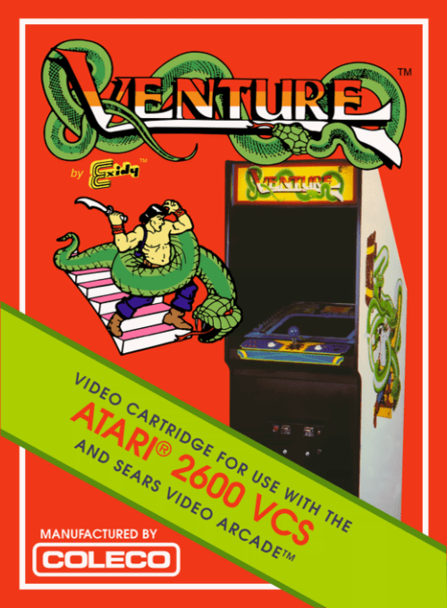 Stock image of Venture (Atari 2600) | Regular. May not accurately reflect the condition of the actual product.