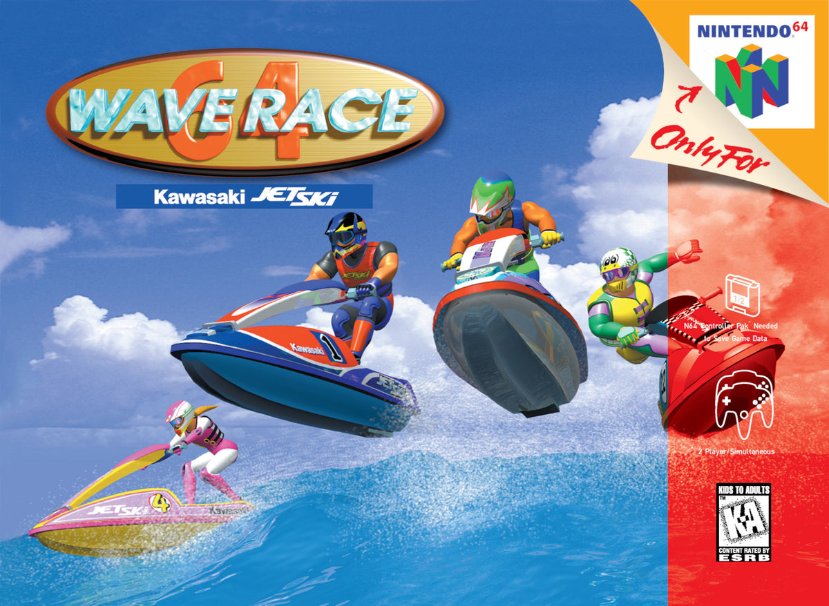 Stock image of Wave Race 64 [Player's Choice] | (GO) (Nintendo 64). May not accurately reflect the condition of the actual product.