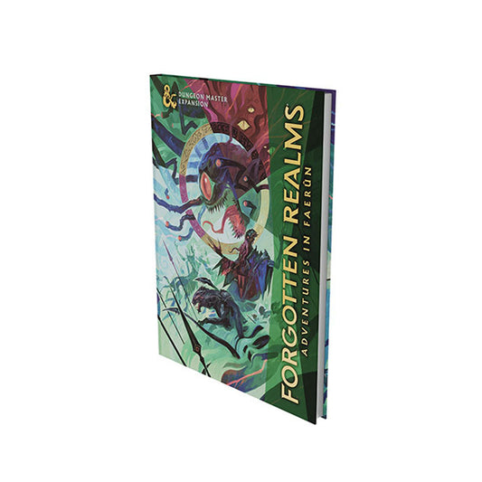 Stock image of Adventures in Faerun Dungeons & Dragons Forgotten Realms | Dungeon Master Expansion | Alt Art Cover. May not accurately reflect the condition of the actual product.
