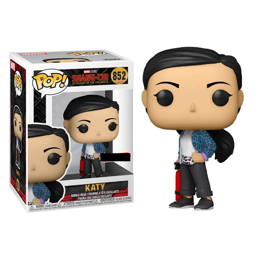 Stock image of Funko Pop! Shang-Chi and The Legend of The Ten Rings #852 | Katy with Fire Extinguisher #852 Exclusive [Pop! Protector]. May not accurately reflect the condition of the actual product.