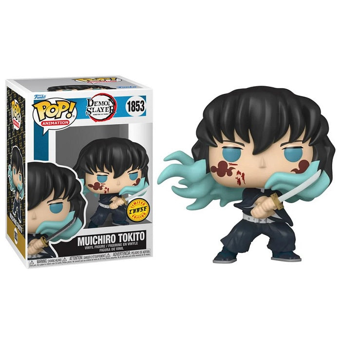 Stock image of Muichiro Tokito [Chase] #1853 | (CIB) (Funko POP Animation). May not accurately reflect the condition of the actual product.