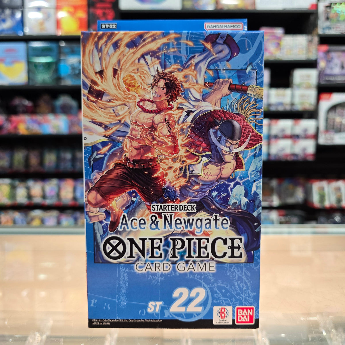 Stock image of One Piece ST22 Starter Deck Ace & Newgate. May not accurately reflect the condition of the actual product.